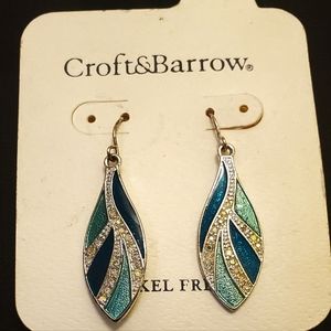 Croft and Barrow Earrings Necklace Set